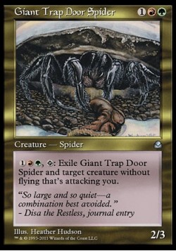 Giant Trap Door Spider