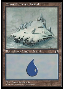 Snow-Covered Island