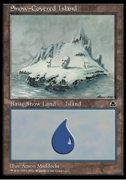 Snow-Covered Island