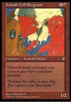 Kobold Drill Sergeant
