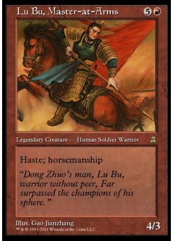 Lu Bu, Master-at-Arms