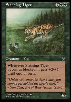 Slashing Tiger