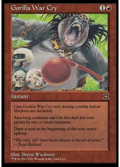 Gorilla War Cry