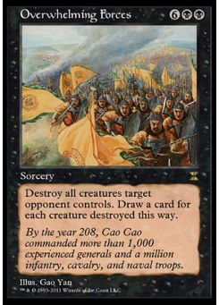 Overwhelming Forces