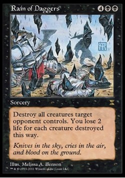 Rain of Daggers
