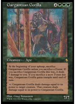 Gargantuan Gorilla