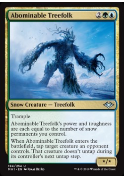 Abominable Treefolk