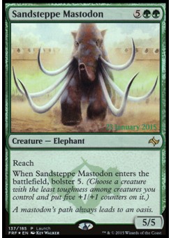 Sandsteppe Mastodon