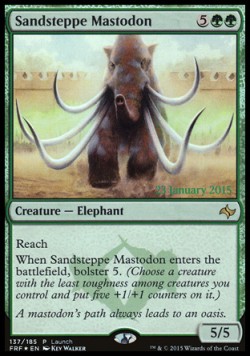 Sandsteppe Mastodon