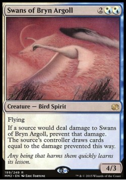 Swans of Bryn Argoll