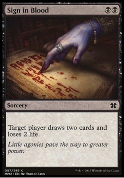 Sign in Blood