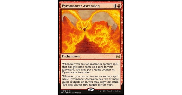 Pyromancer Ascension 108 MTG SP cond Modern Masters 2017 Edition