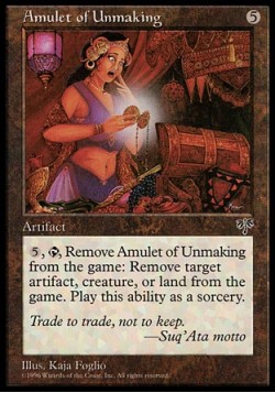 Amulet of Unmaking