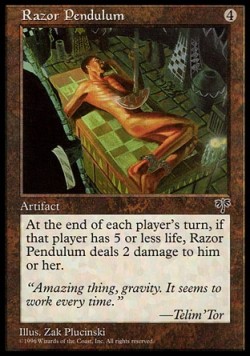 Razor Pendulum