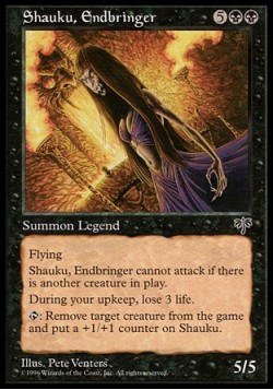 Shauku, Endbringer