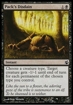 Pack's Disdain