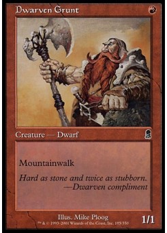 Dwarven Grunt