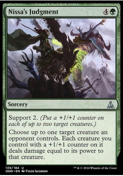 Nissa's Judgment