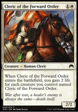 Cleric of the Forward Order
