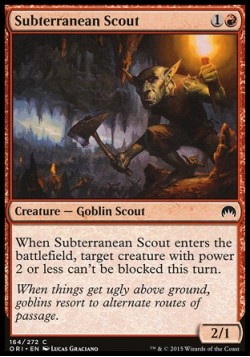 Subterranean Scout