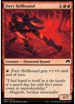 Fiery Hellhound