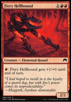 Fiery Hellhound