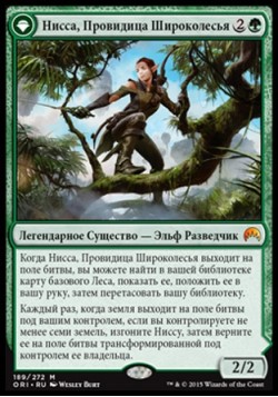 Нисса, Провидица Широколесья