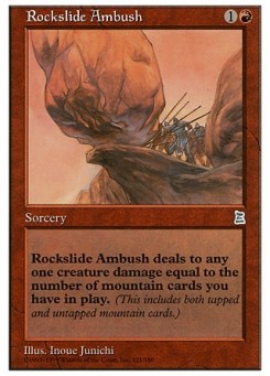 Rockslide Ambush