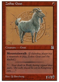 Zodiac Goat