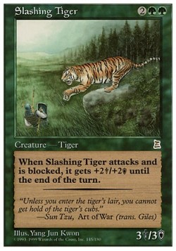 Slashing Tiger