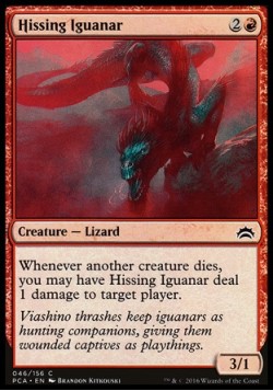 Hissing Iguanar