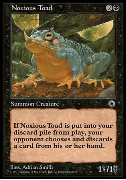 Noxious Toad