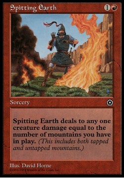Spitting Earth
