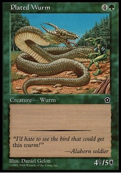 Plated Wurm
