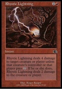 Rhystic Lightning