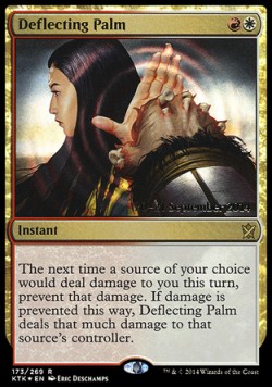 Deflecting Palm