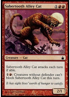 Sabertooth Alley Cat