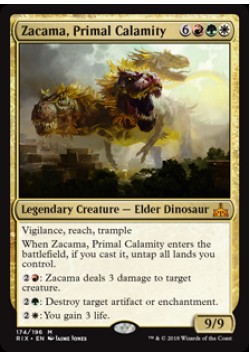 Zacama, Primal Calamity