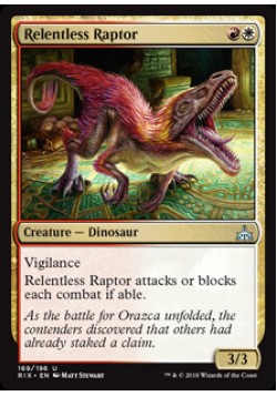 Relentless Raptor