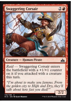 Swaggering Corsair