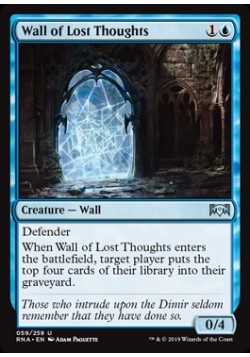 Wall of Lost Thoughts