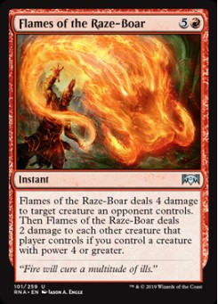 Flames of the Raze-Boar