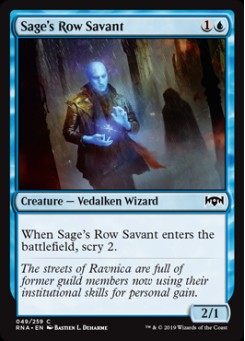 Sage's Row Savant