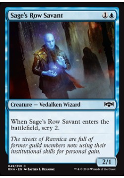 Sage's Row Savant
