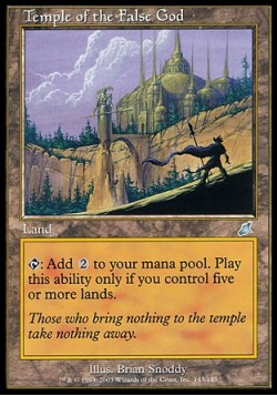 Temple of the False God