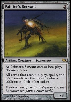 Painter's Servant