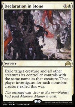 Declaration in Stone