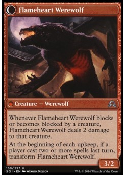 Flameheart Werewolf