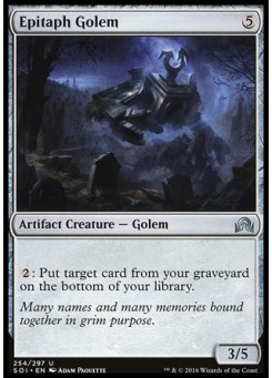 Epitaph Golem