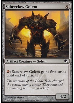 Saberclaw Golem